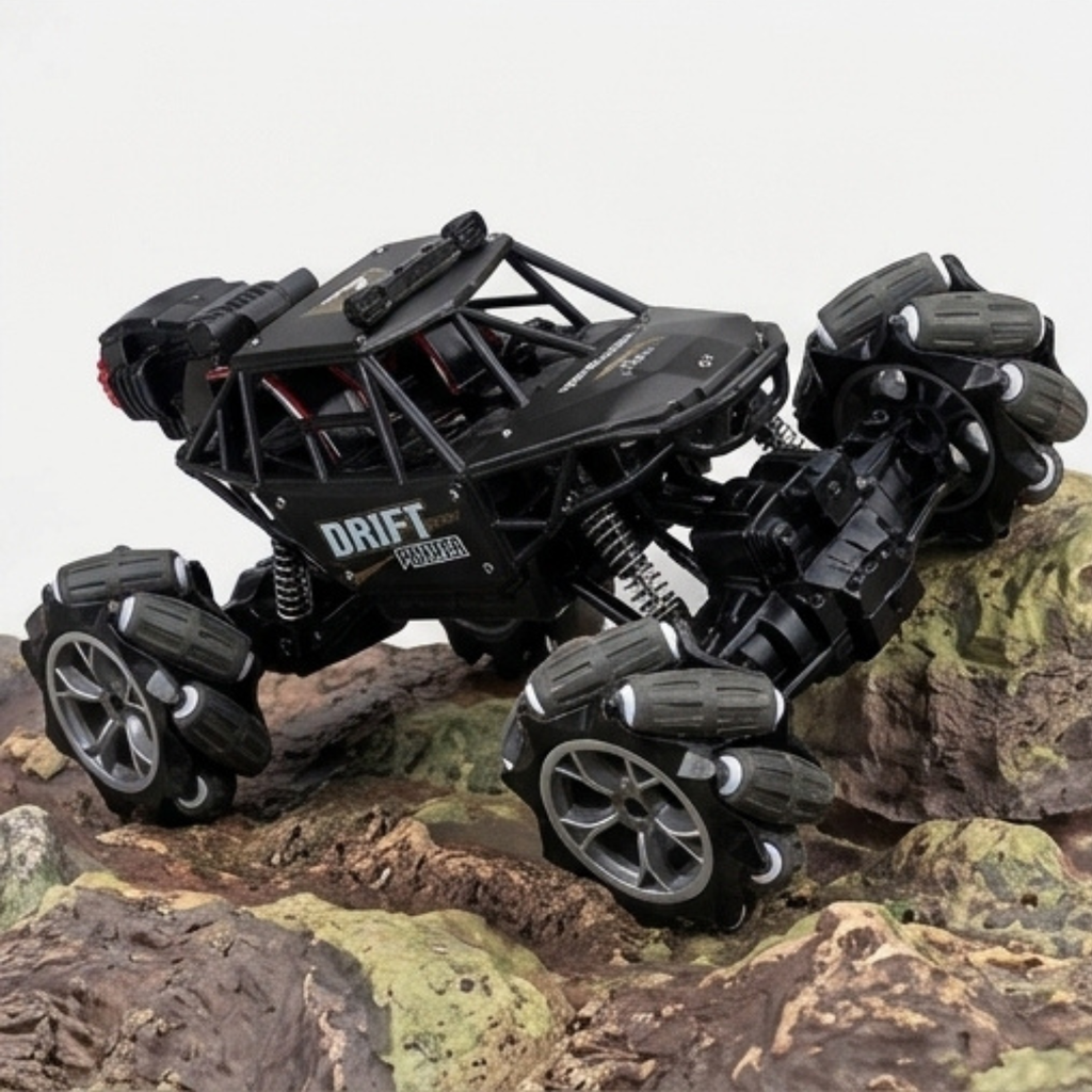 Carro A Control Remoto Buggy 4x4 Ruedas Drift Y Efecto Humo