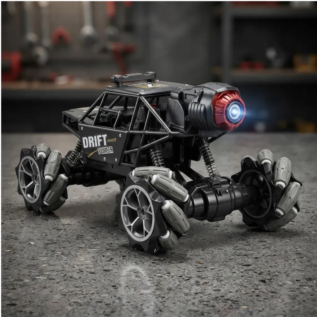 Carro A Control Remoto Buggy 4x4 Ruedas Drift Y Efecto Humo