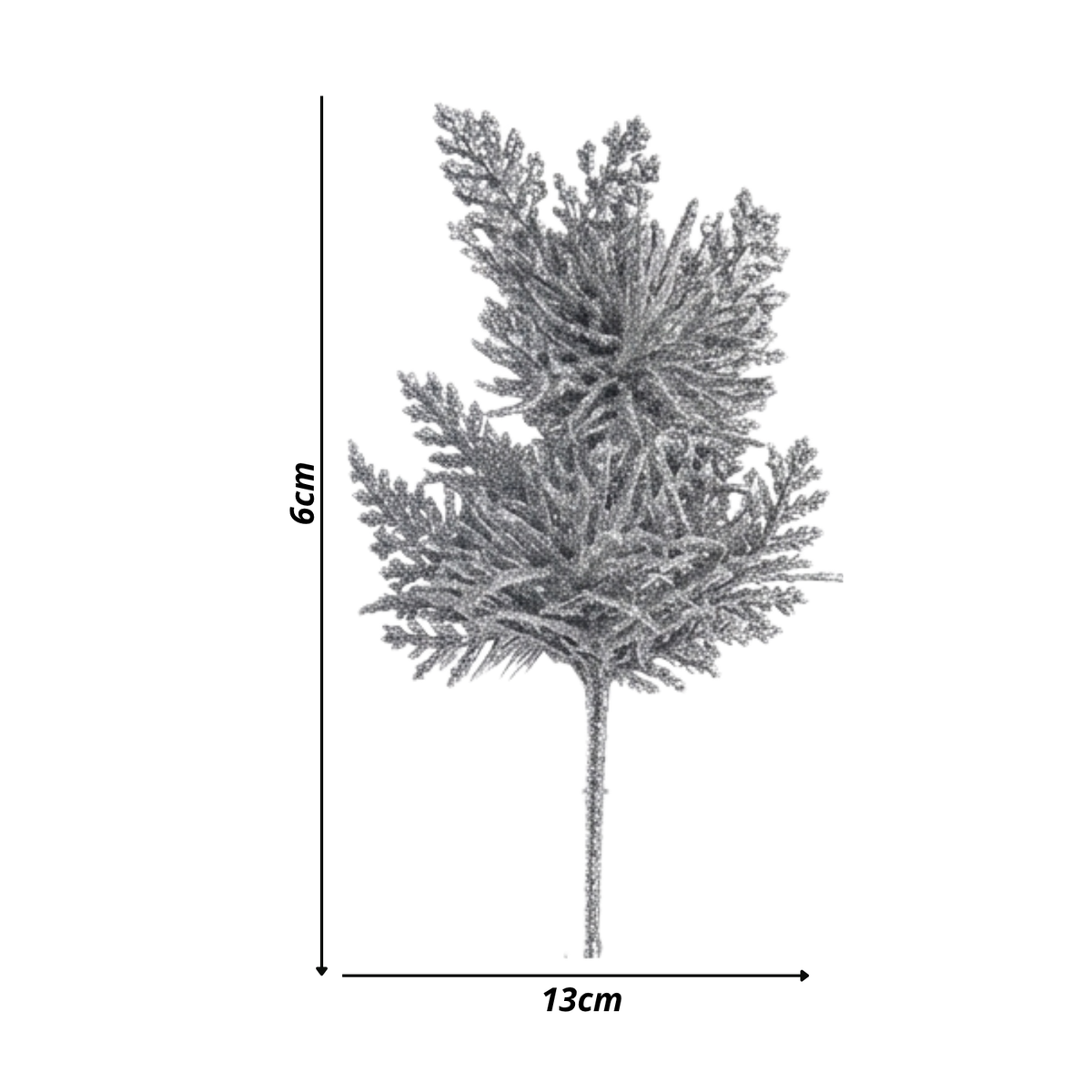 Flor Navideña De 27cm Para Árbol De Navidad Pin Navideño