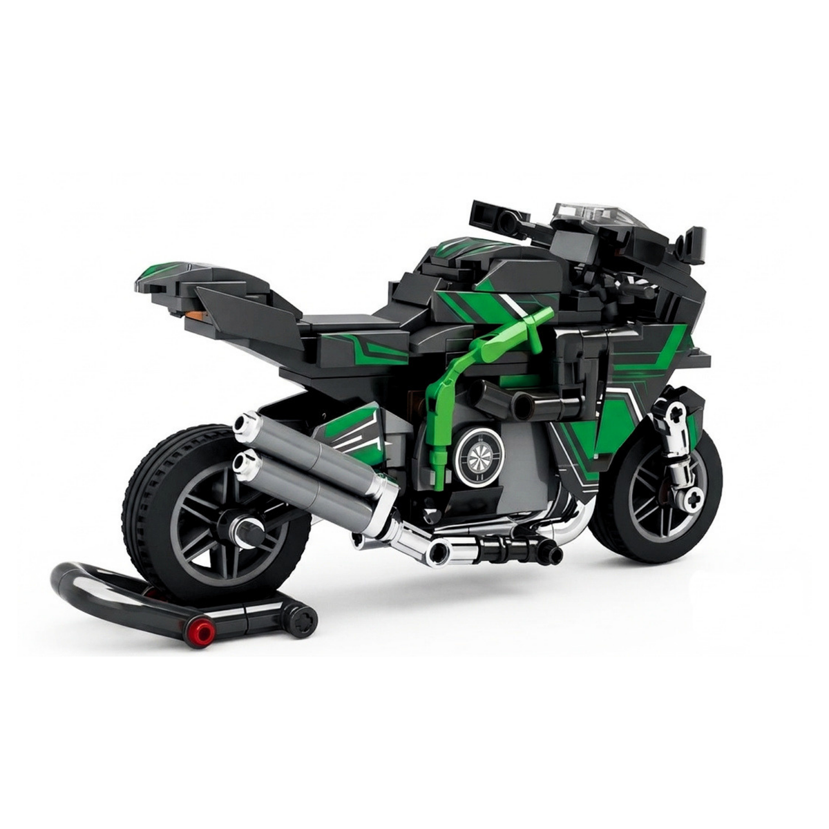 Motocicleta Deportiva Juego De Bloques 402 Fichas Para Armar
