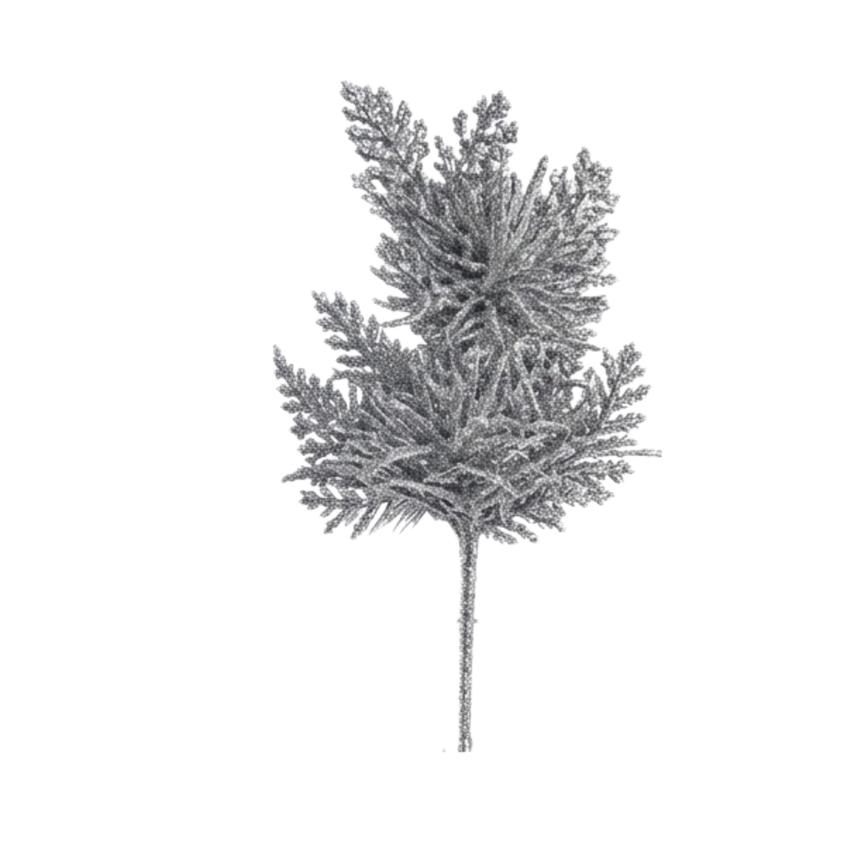Flor Navideña De 27cm Para Árbol De Navidad Pin Navideño