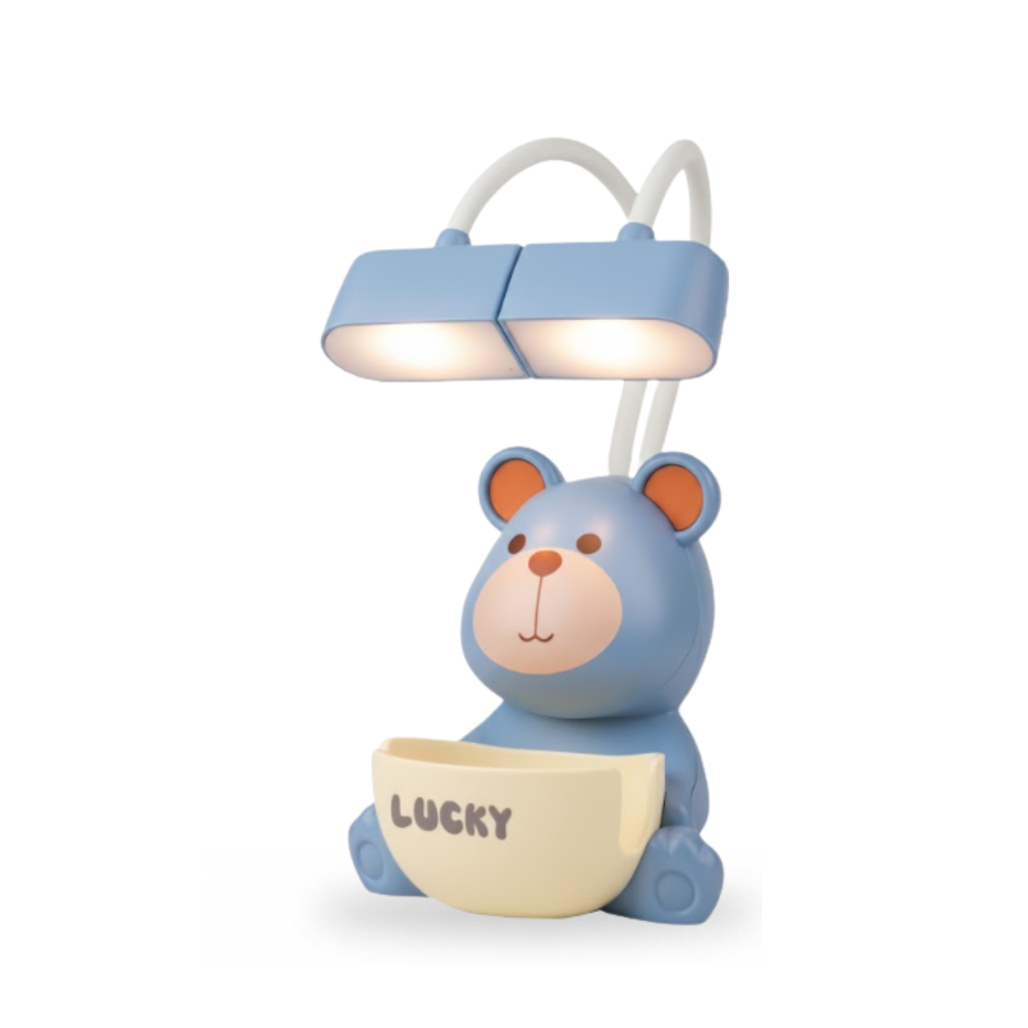 Lámpara de Mesa Osito con Doble Luz LED Modelo