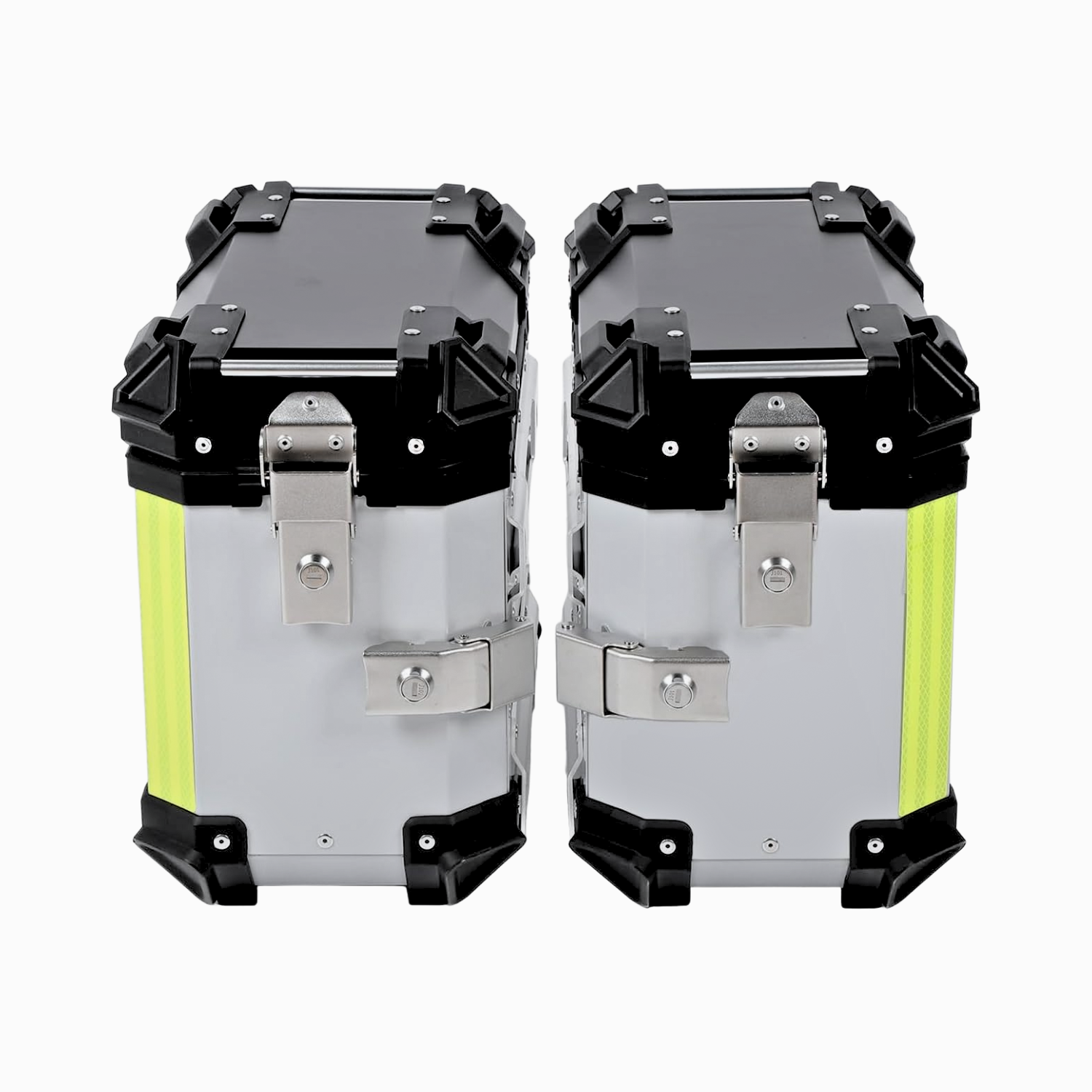Maleteros Laterales de Lujo Profesional MJW de 38 Litros Aluminio