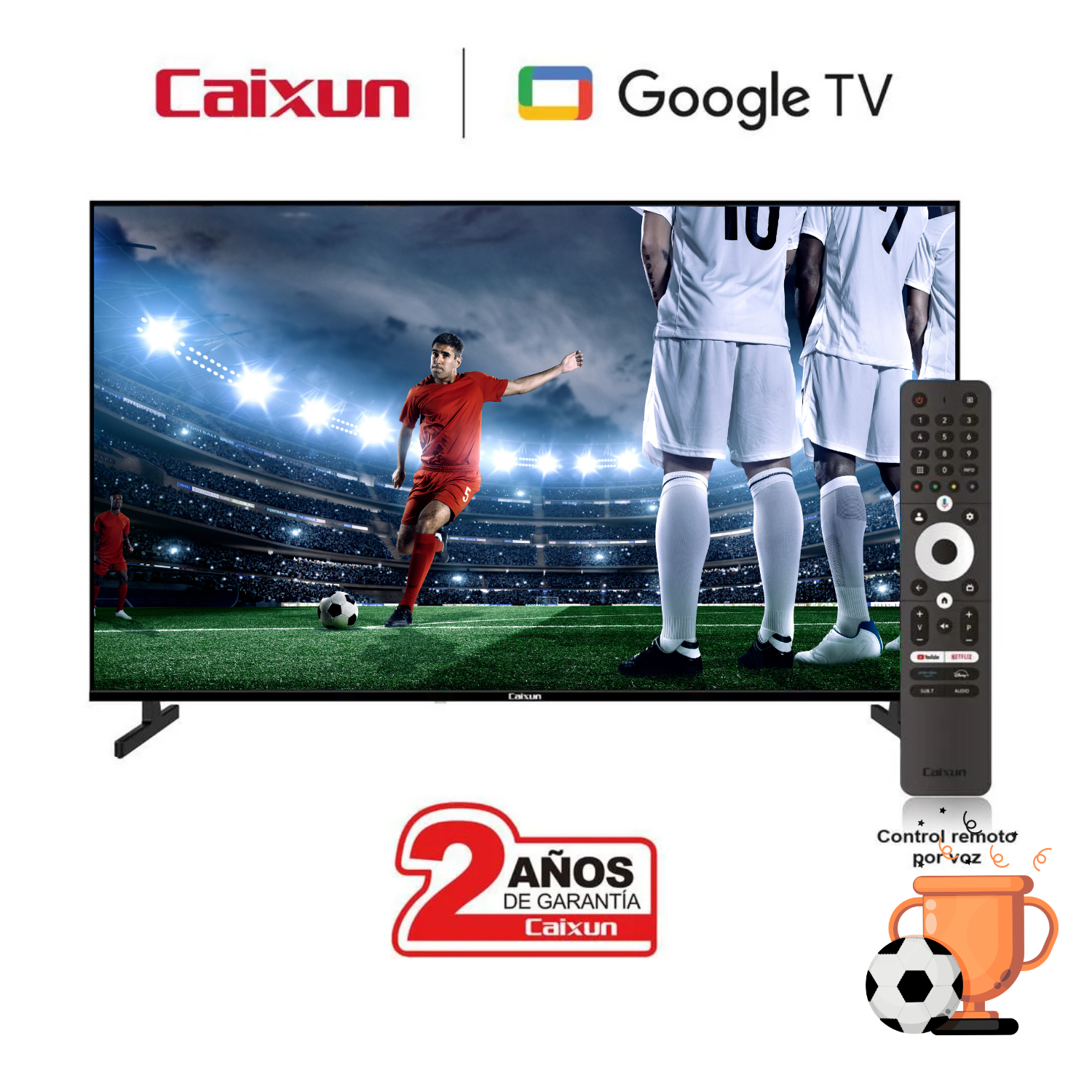 Televisor Smart TV 40" CAIXUN Full HD WiFi Netflix YouTube USB HDMI ¡¡Oferta!!