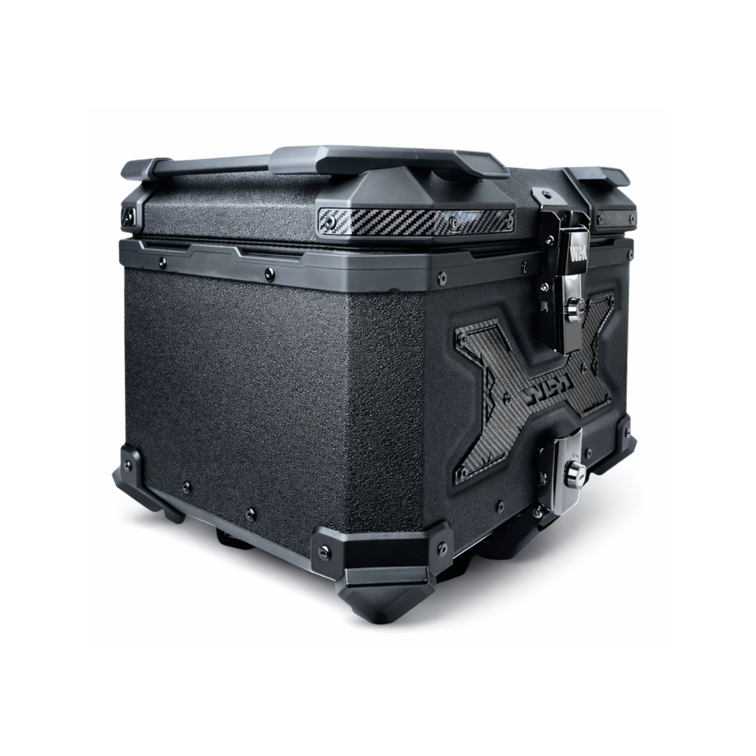 Maletero Premium MJW 45 Litros Aluminio / Diseño Texturizado