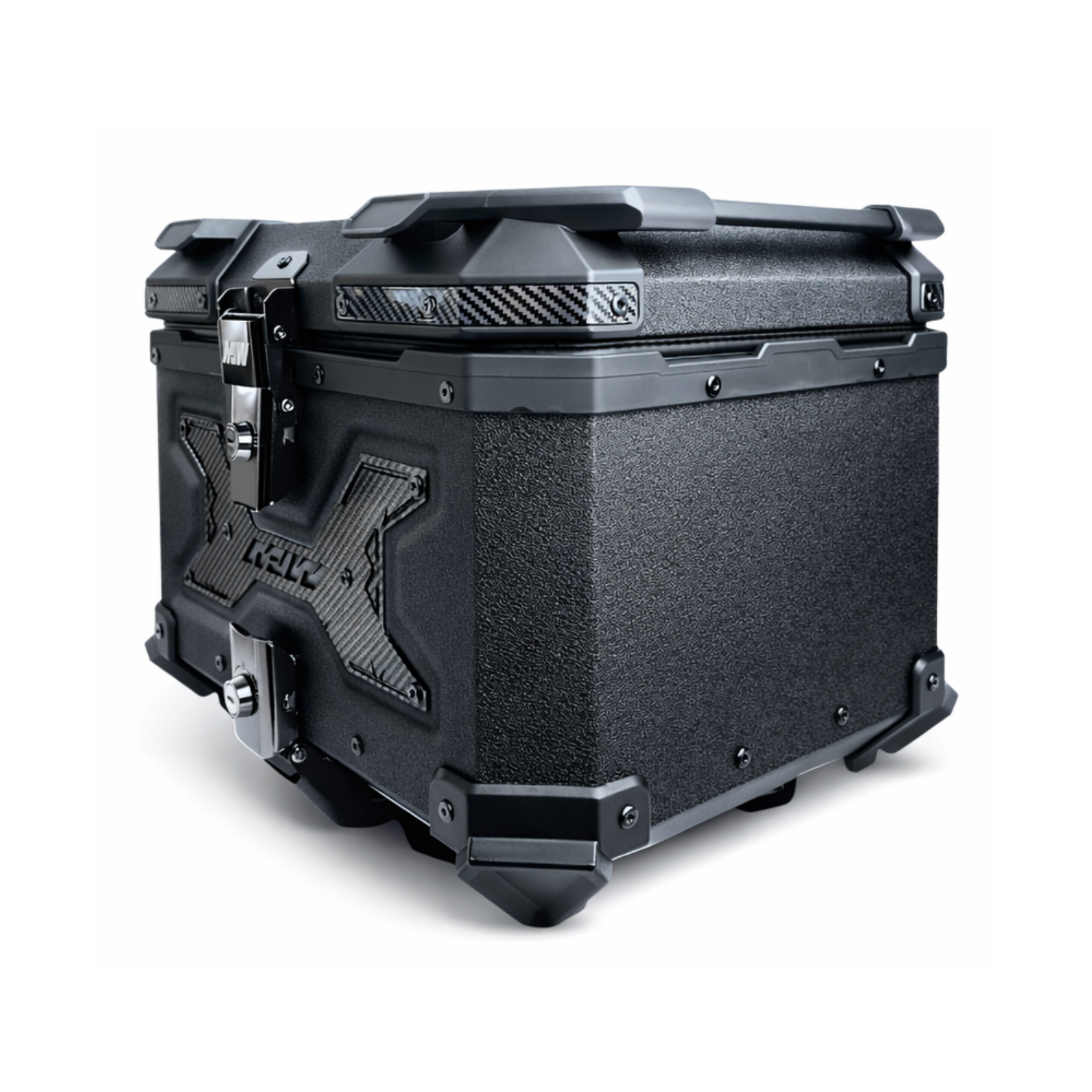 Maletero Premium MJW 45 Litros Aluminio / Diseño Texturizado