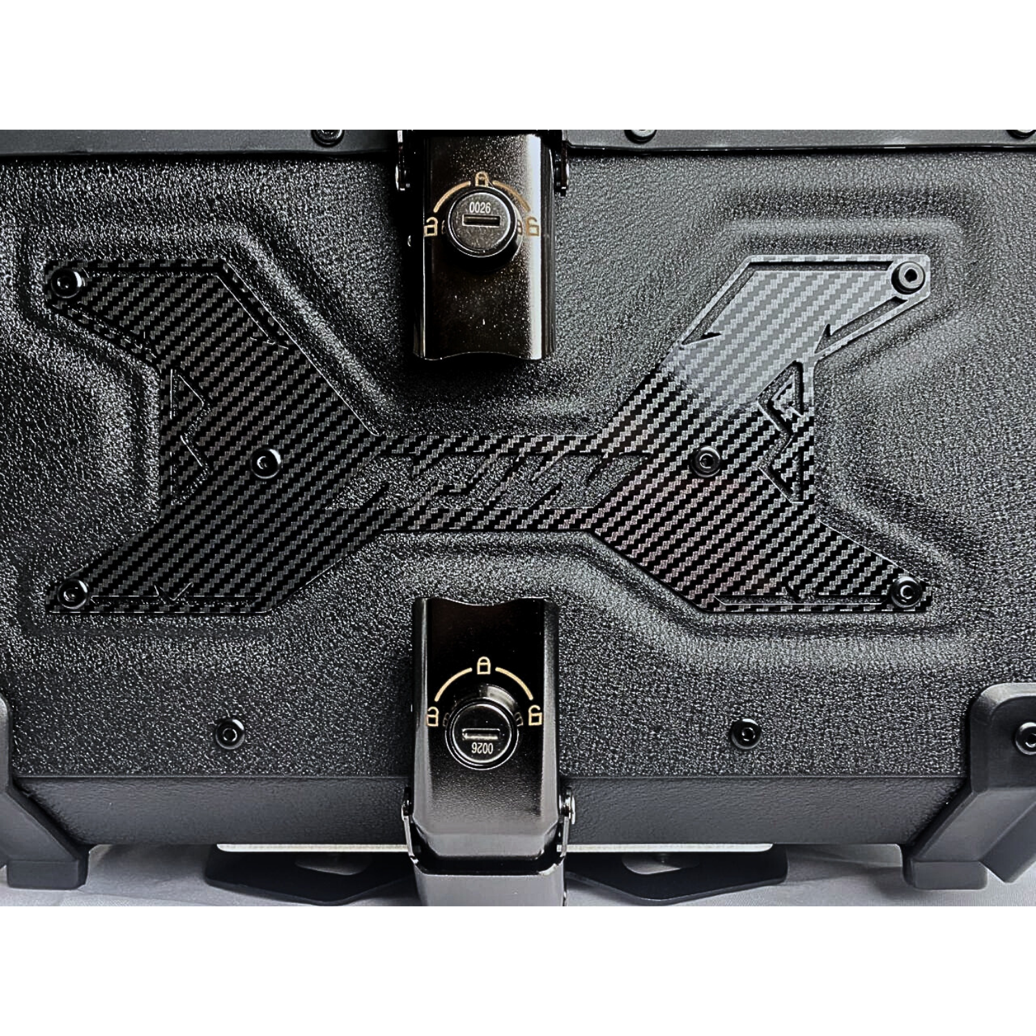 Maletero Premium MJW 45 Litros Aluminio / Diseño Texturizado