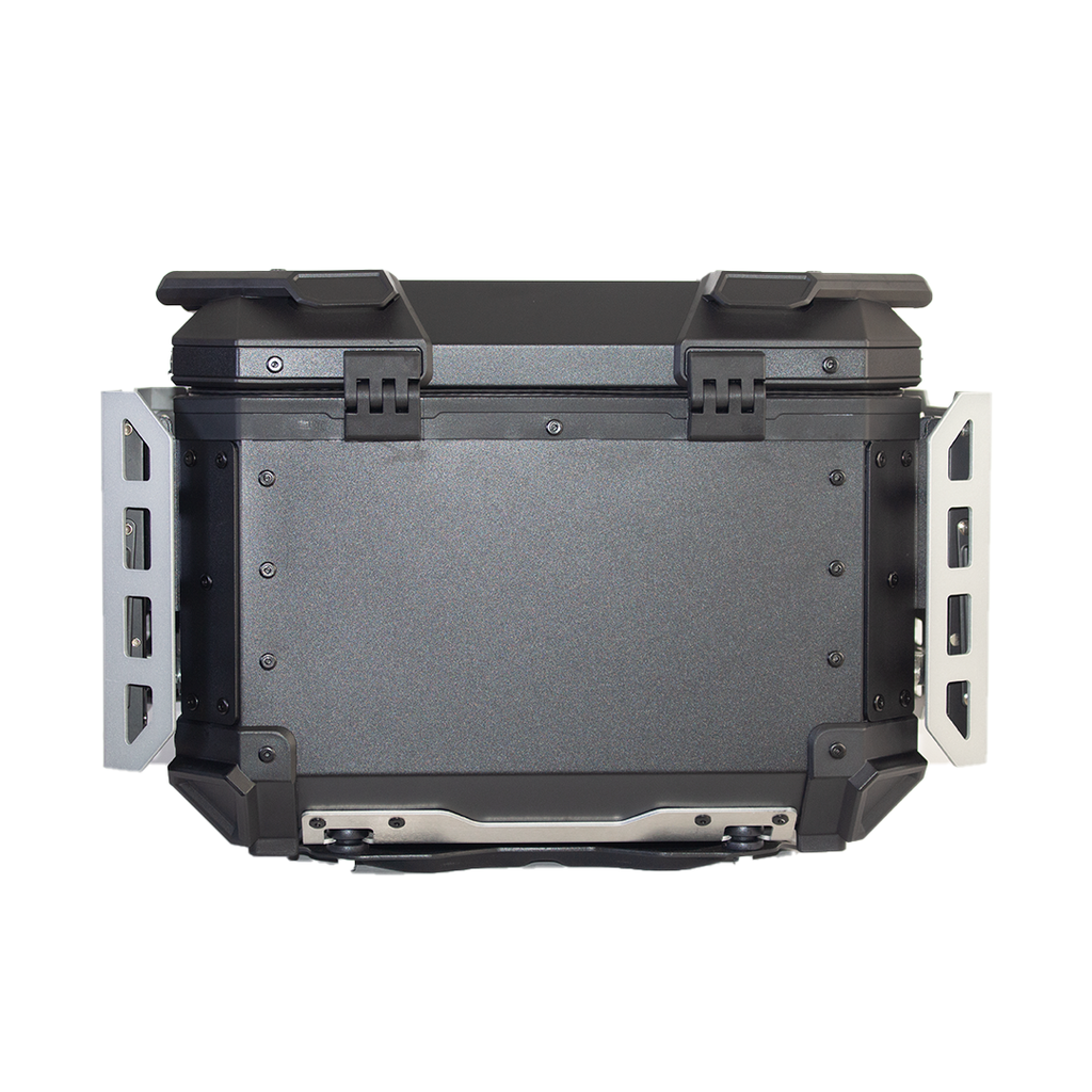 Maletero Profesional MJW 45 Litros Aluminio Blindado Negro Titanio