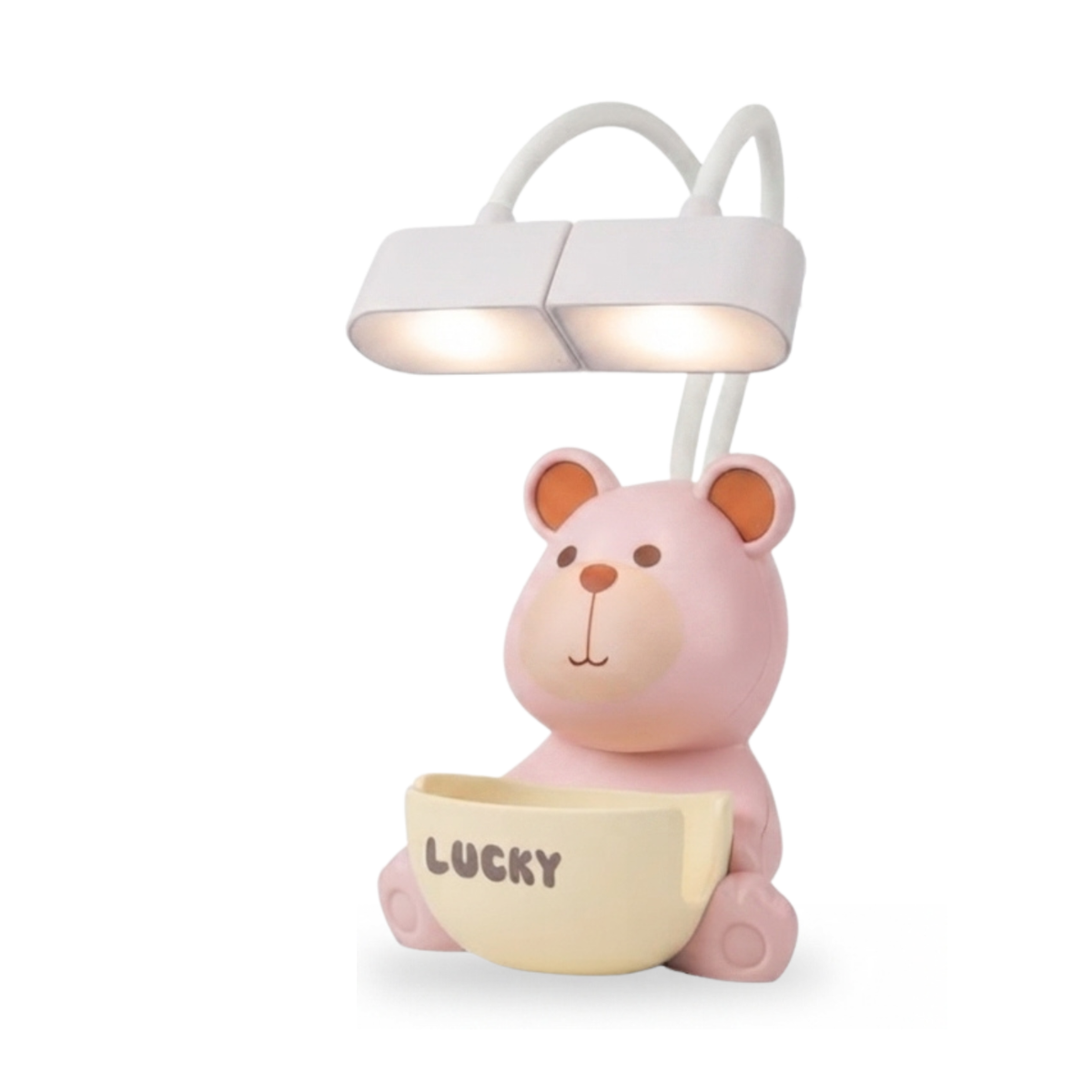 Lámpara de Mesa Osito con Doble Luz LED Modelo
