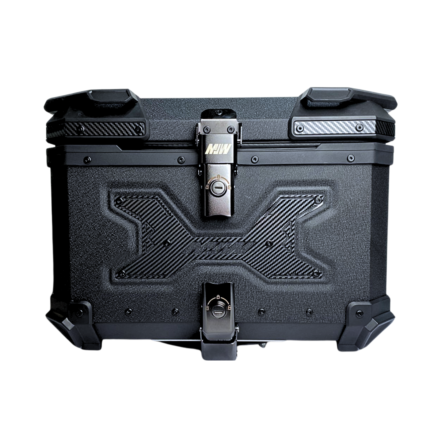 Maletero Premium 55 Litros Aluminio MJW Mate Texturizado