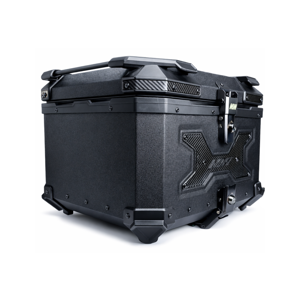 Maletero Premium 55 Litros Aluminio MJW Mate Texturizado