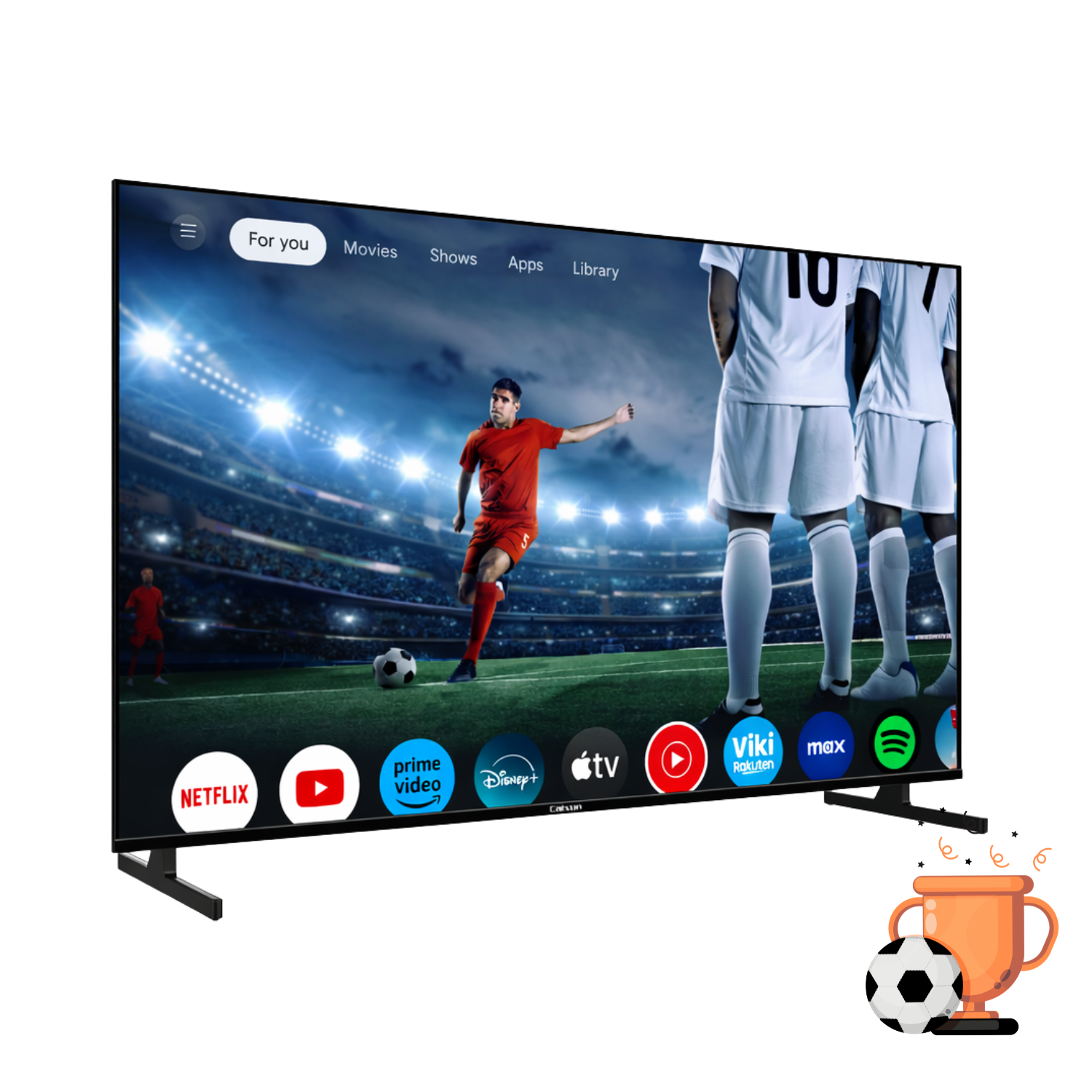 Televisor Smart TV 40" CAIXUN Full HD WiFi Netflix YouTube USB HDMI ¡¡Oferta!!