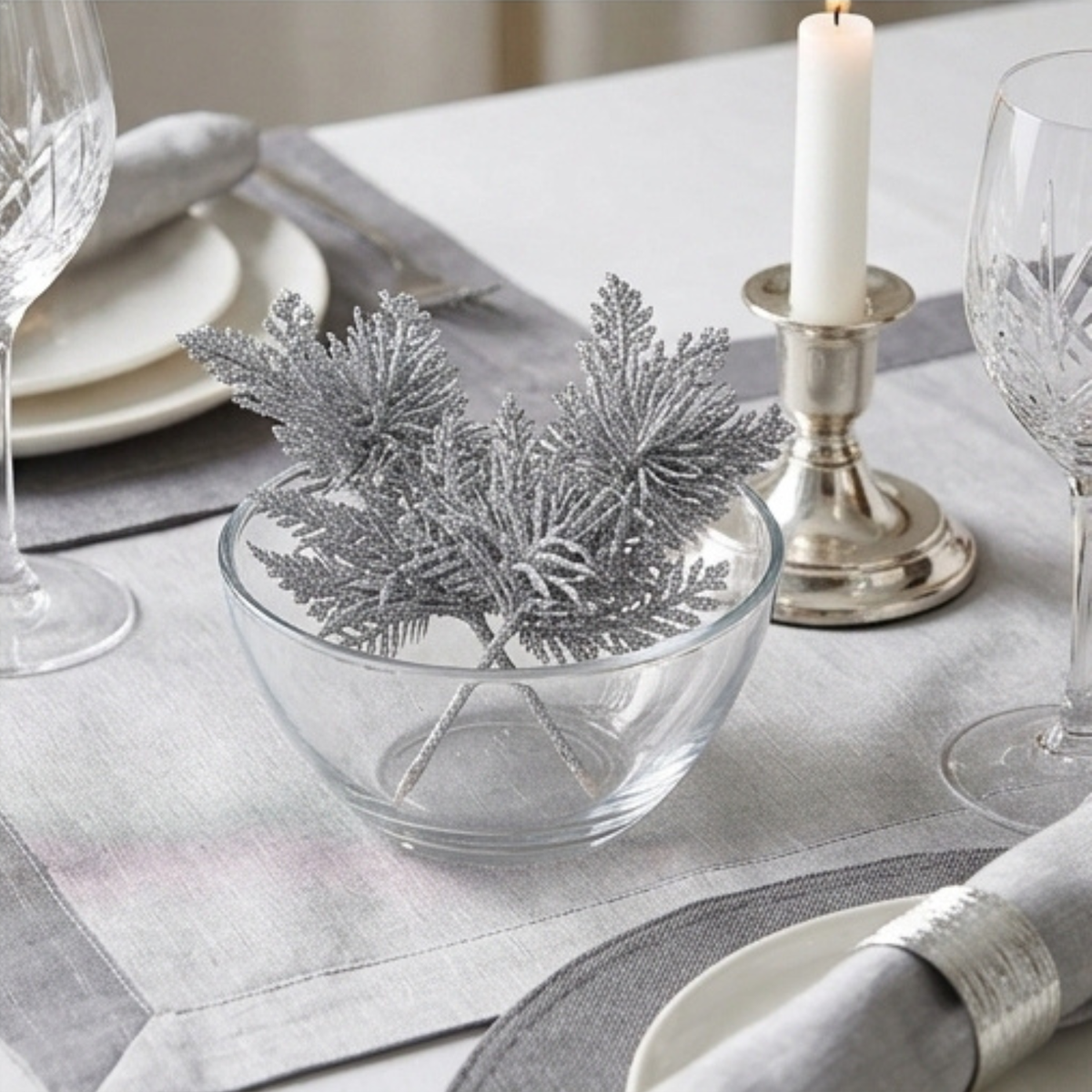 Flor Navideña De 27cm Para Árbol De Navidad Pin Navideño