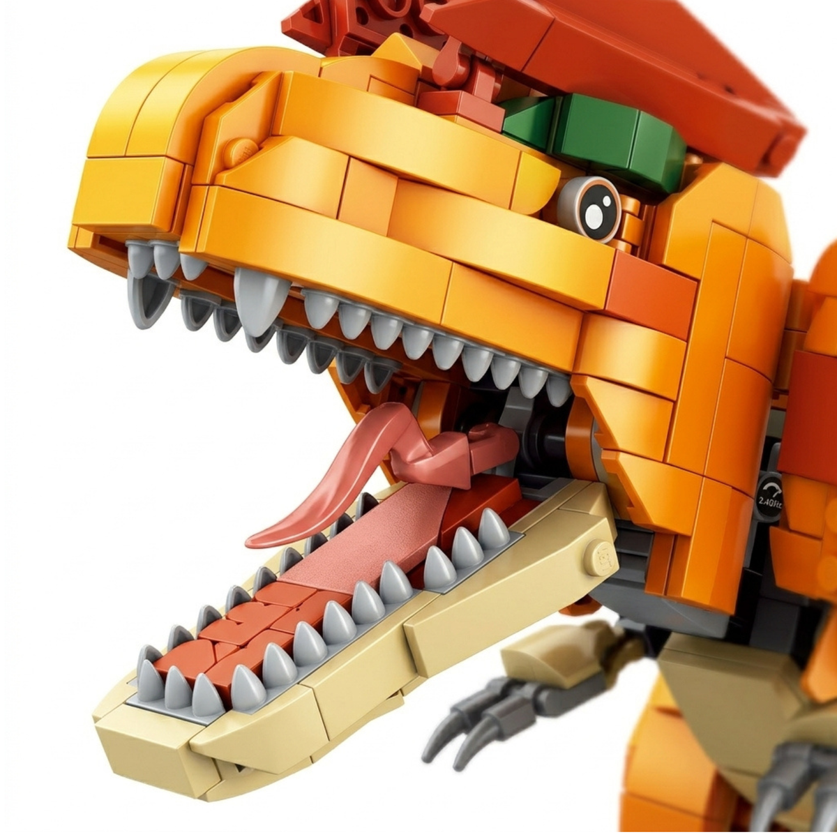 Carro A Control Remoto Armable Dinosaurio De 586 Piezas