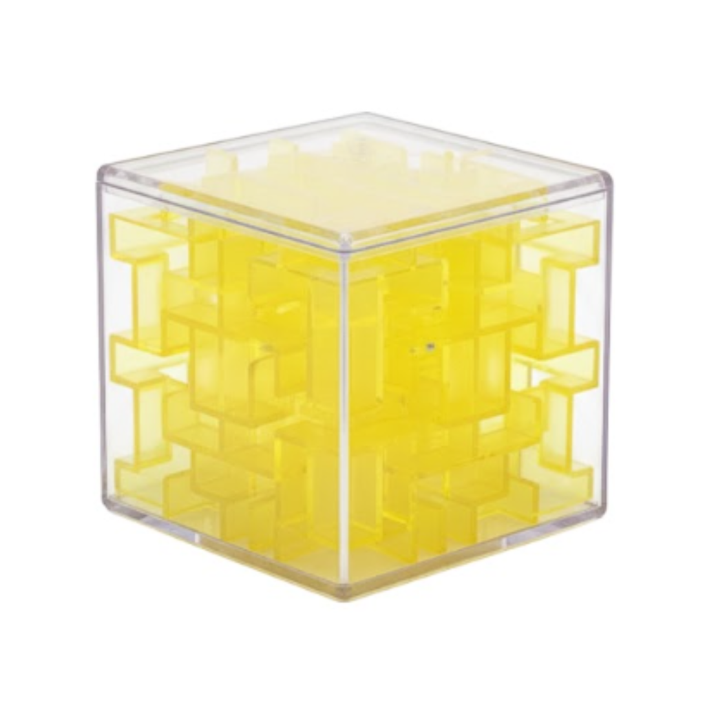 Cubo Laberinto 3D Antiestrés Juego Didáctico