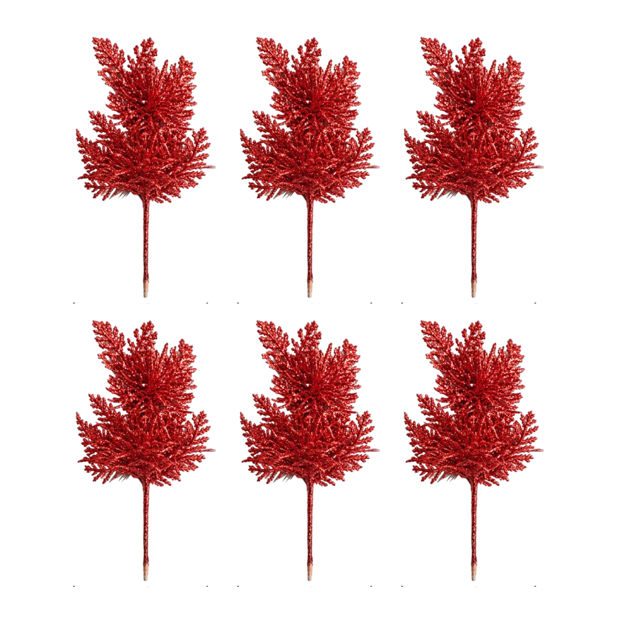 Flor Navideña De 27cm Para Árbol De Navidad Pin Navideño