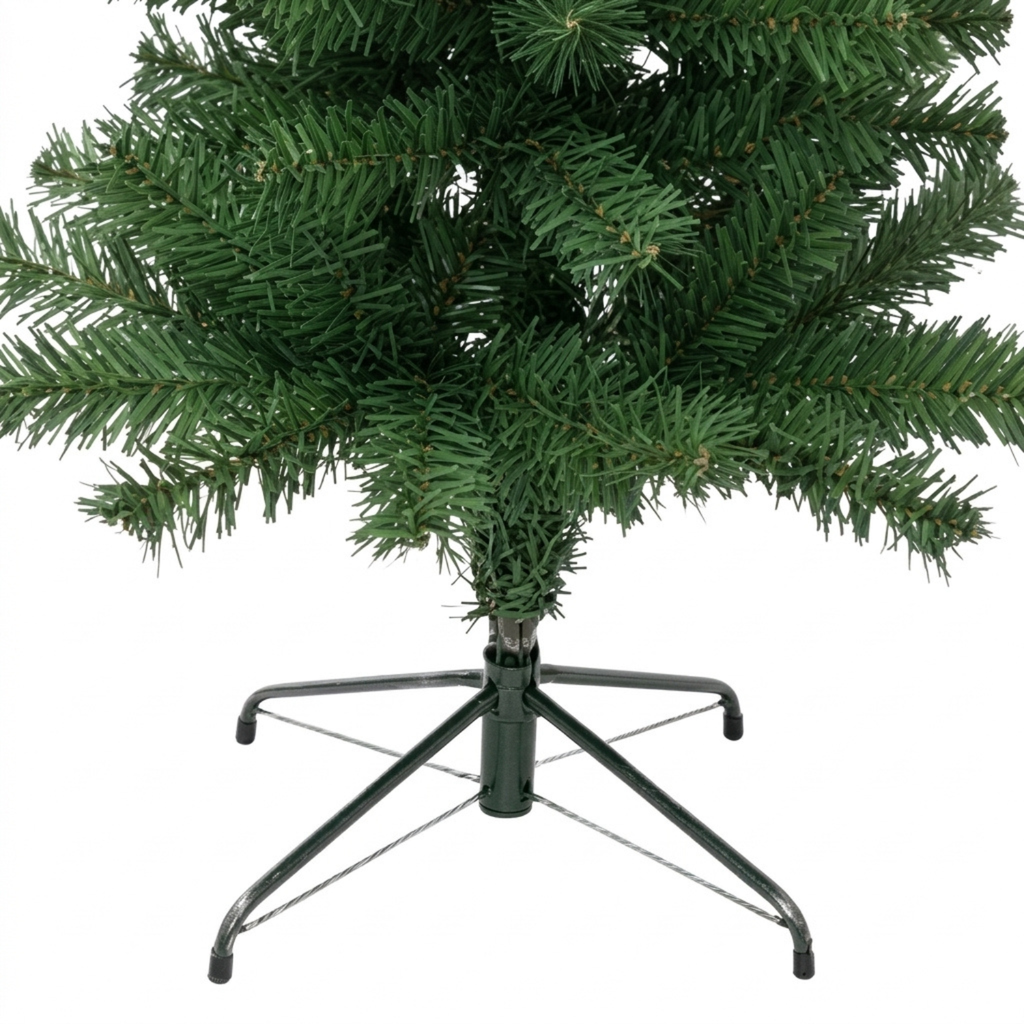 Árbol De Navidad Esponja 150 Cm Tipo Pino De 160 Ramas