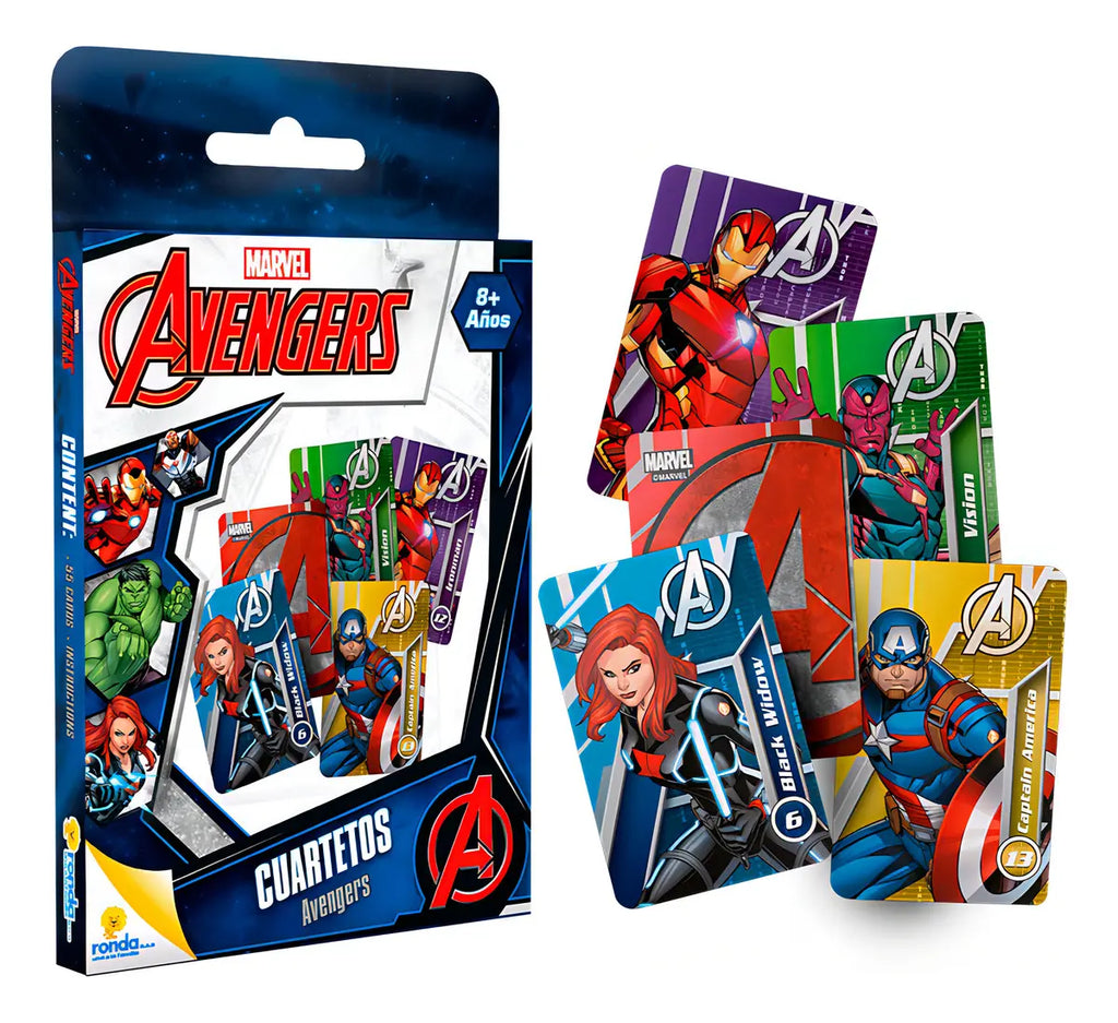 Cuartetos Avengers Juego De Mesa