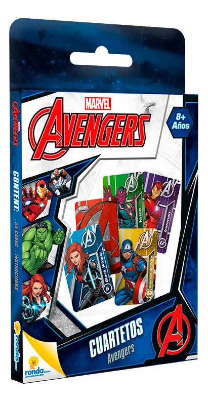 Cuartetos Avengers Juego De Mesa