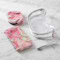 Set de Cosmetiqueras Multiuso con Lentejuelas Reversibles y Estuche Transparente