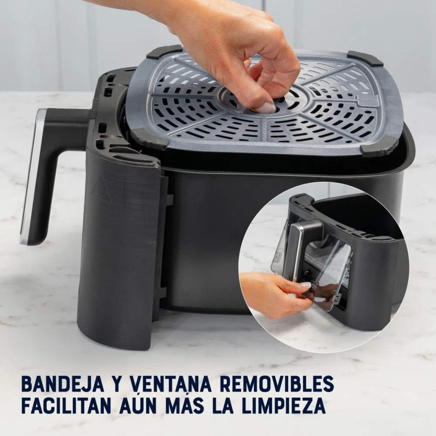 Freidora De Aire Oster Diamondforce 4 Litros Digital Air fryer