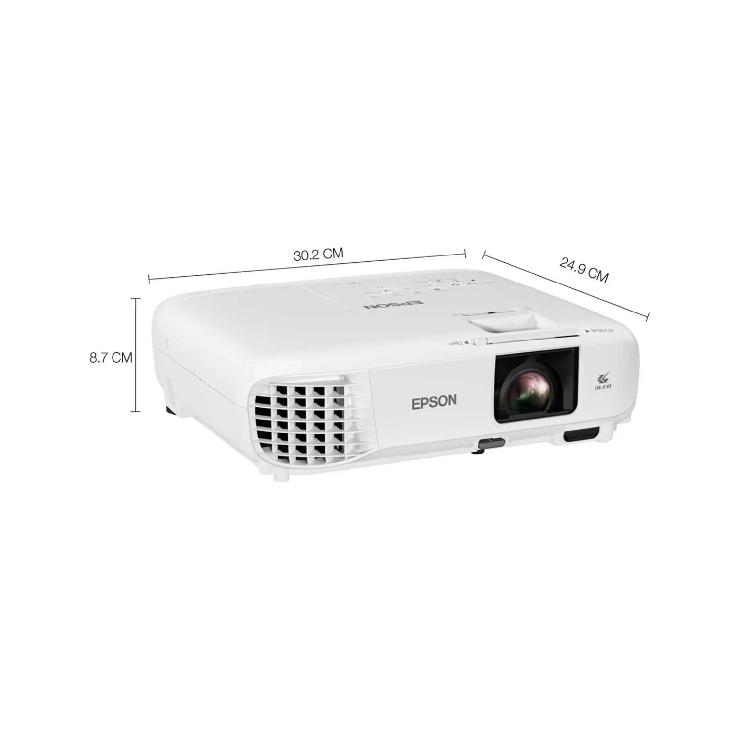 Proyector Video Beam Epson Powerlite E20 3400lm Blanco