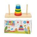Torre de Hanoi de Donas Apilables x9 Pcs