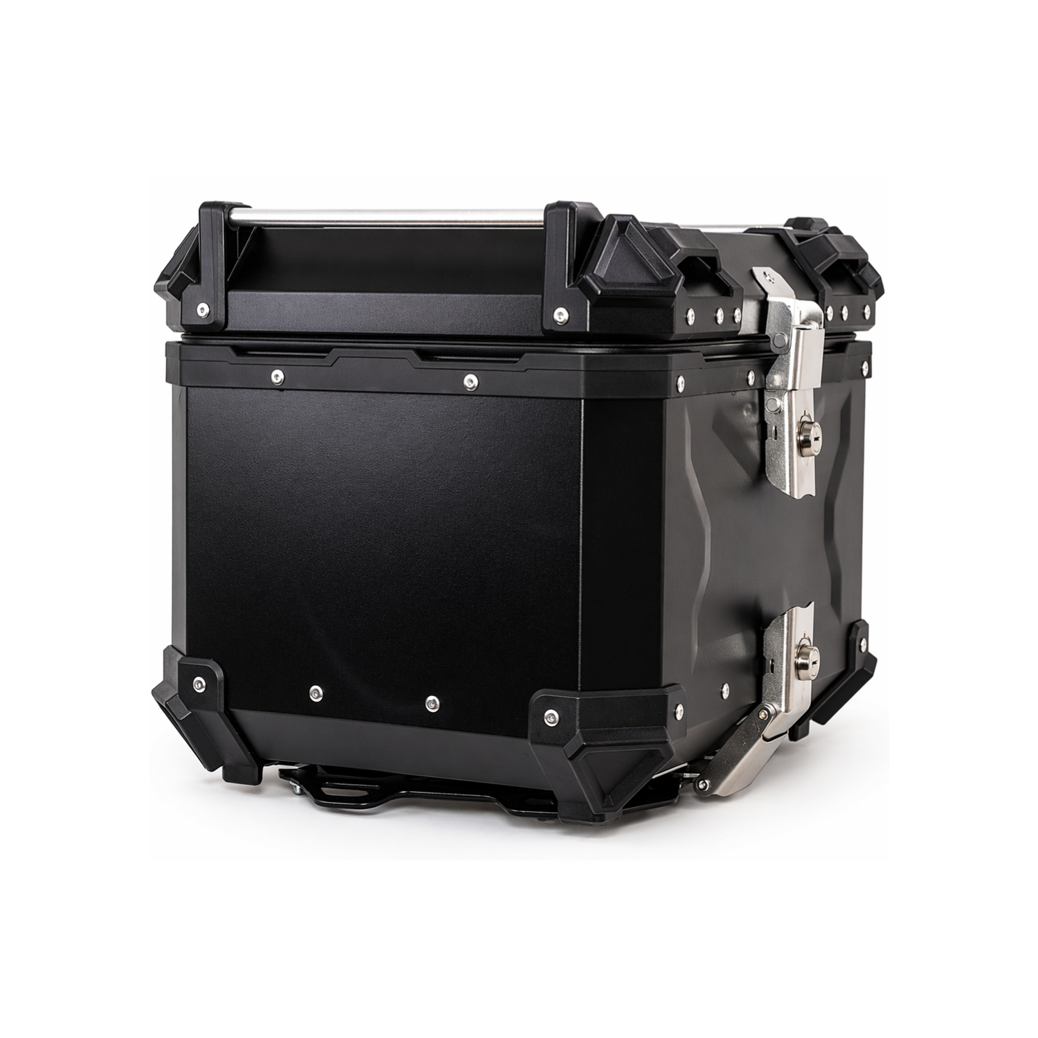 Maletero Premium Mjw 45 Litros Aluminio Mate