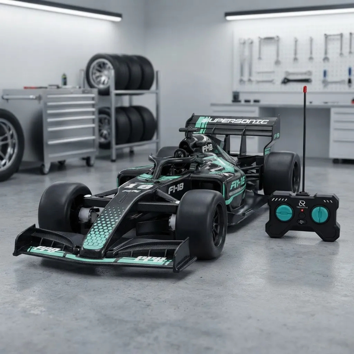 Juguete A Control Remoto Carro Auto De Carrera Fórmula1 F1