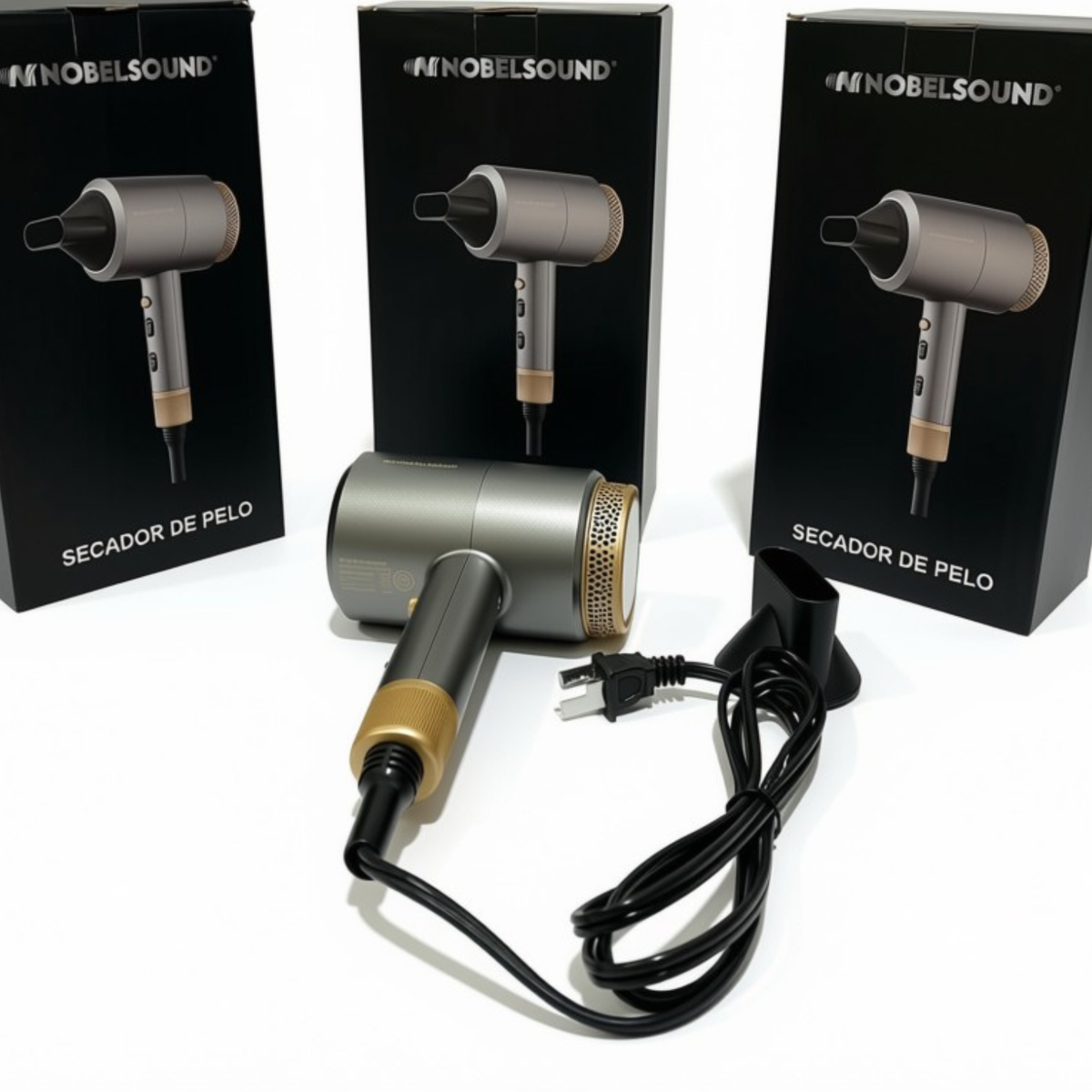 Secador Profesional De Pelo Iónico Silencioso 1200w