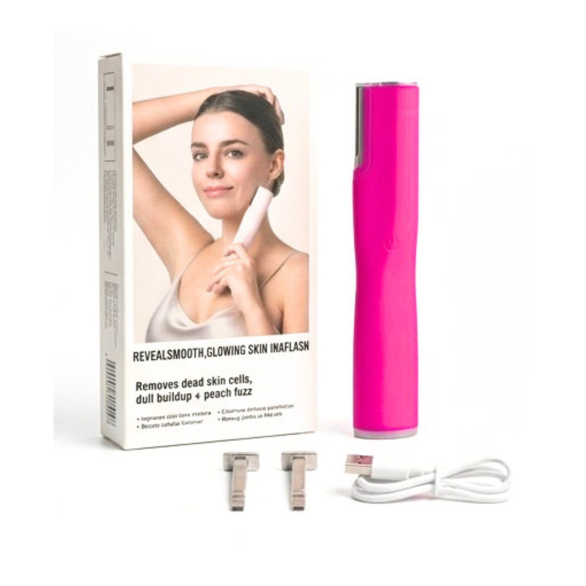 Depiladora Afeitadora Facial y Corporal Femenina Ultrasónica