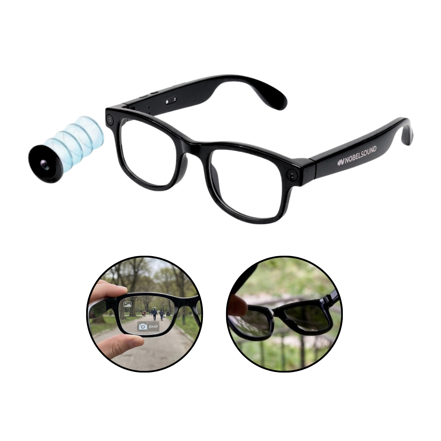 Gafas Inteligentes Para Grabación De Video Audio Bluetooth