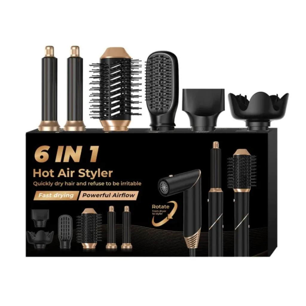 Secador De Cabello 6 En 1 Multifuncional