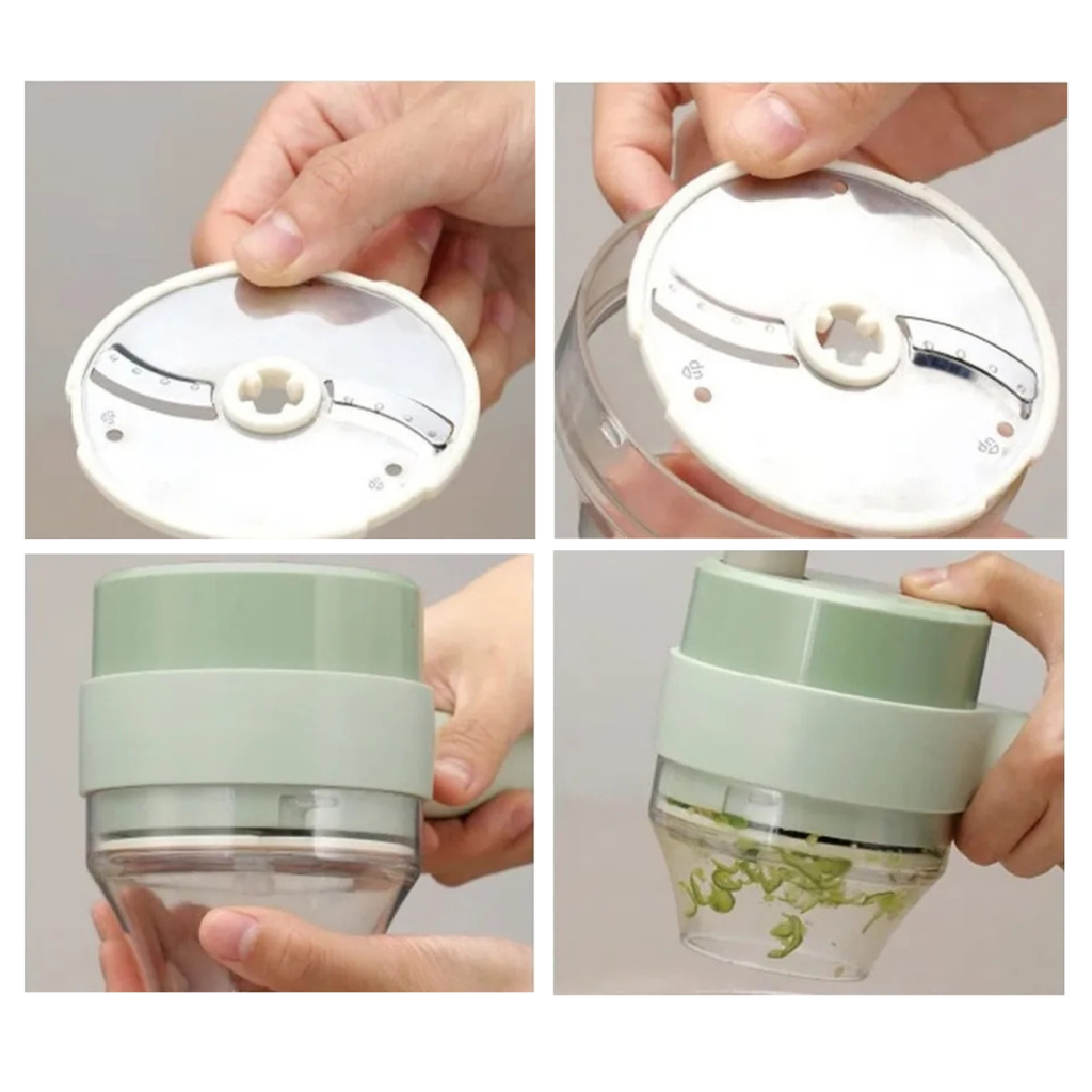 Picatodo eléctrico con 3 Accesorios