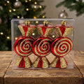 Adorno Navideño Dulce 14 Cm Decoración Arbol Navidad Set X3