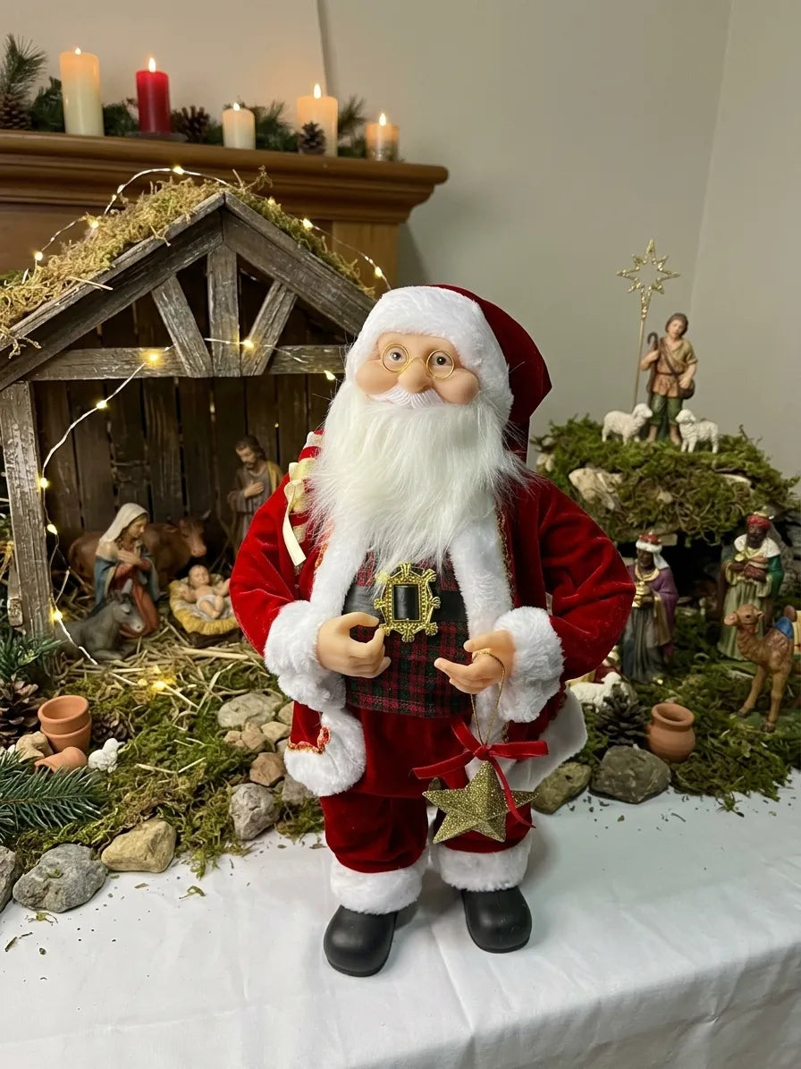 Muñeco Grande de 60cm Papá Noel Santa Claus